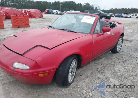 1990 Mazda Mx-5 Miata из США, поврежденный, VIN JM1NA3510L0116518